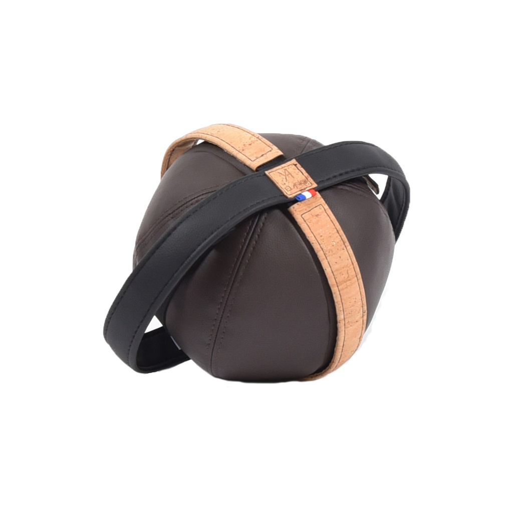 YA'ELASKO Club  Sport &quot;Balle &amp; Strap&quot; Marron