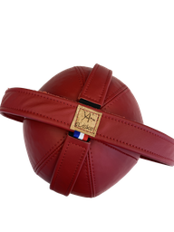 [BA8080HC] YA'ELASKO Home Collection "Balle &amp; Strap" Red Leather