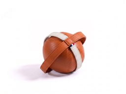 [BA5030C] YA'ELASKO | Home Collection | Cuir | Orange &amp; Blanc